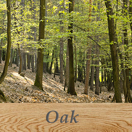 Oak cladding